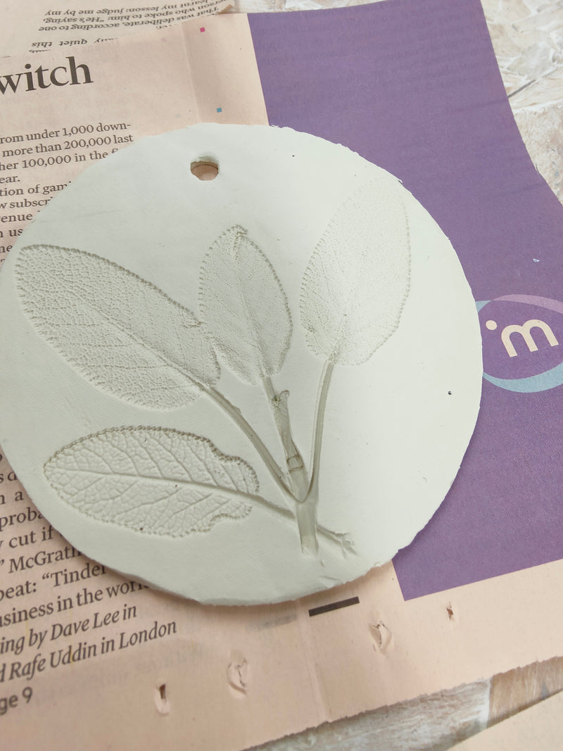 Pressed Flower Plate