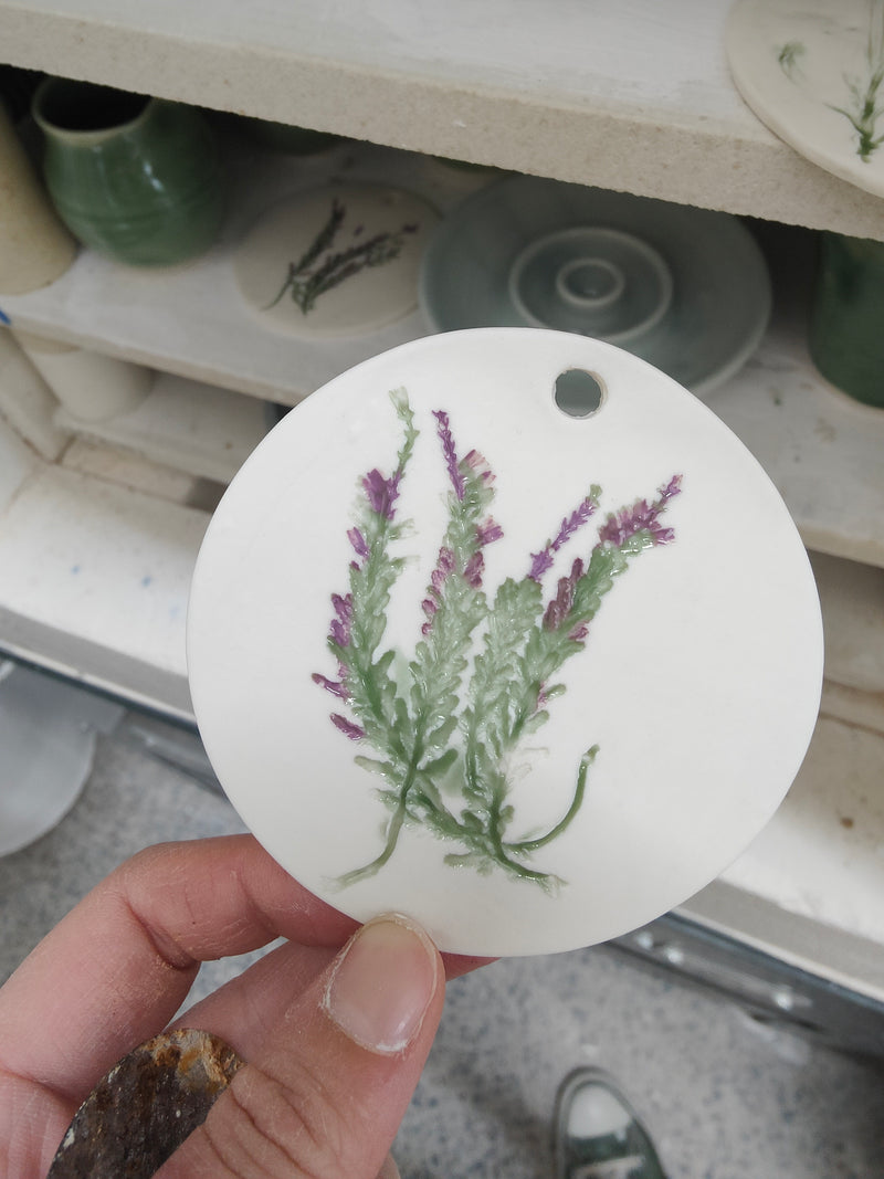 Pressed Flower Plate
