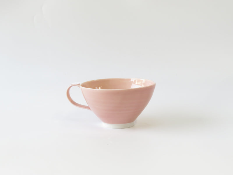 Seconds No 5  pink cappuccino cup