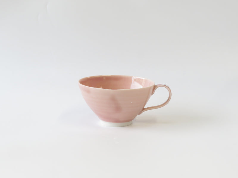 Seconds No 5  pink cappuccino cup