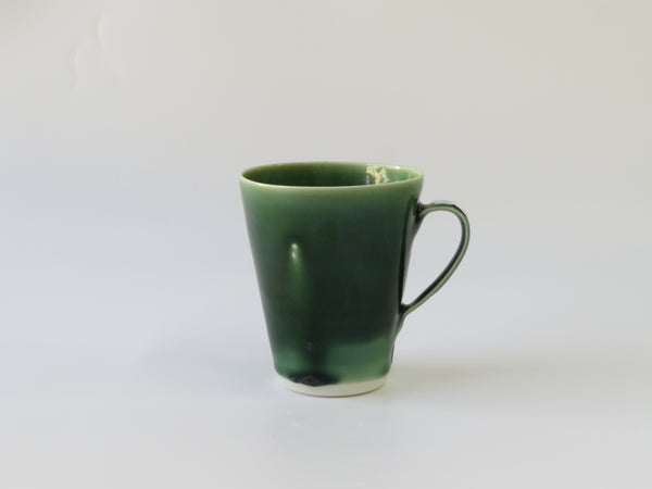 Seconds No 47 Green Flat White Mug
