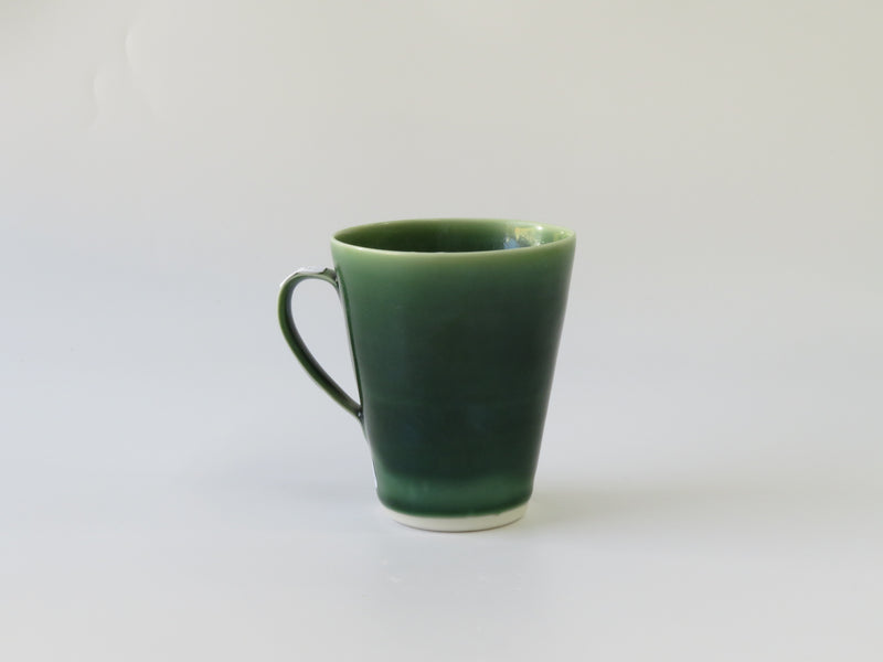 Seconds No 47 Green Flat White Mug