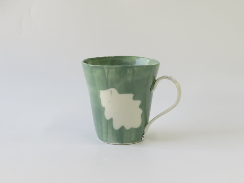 Seconds No 49 Green Painted Mug