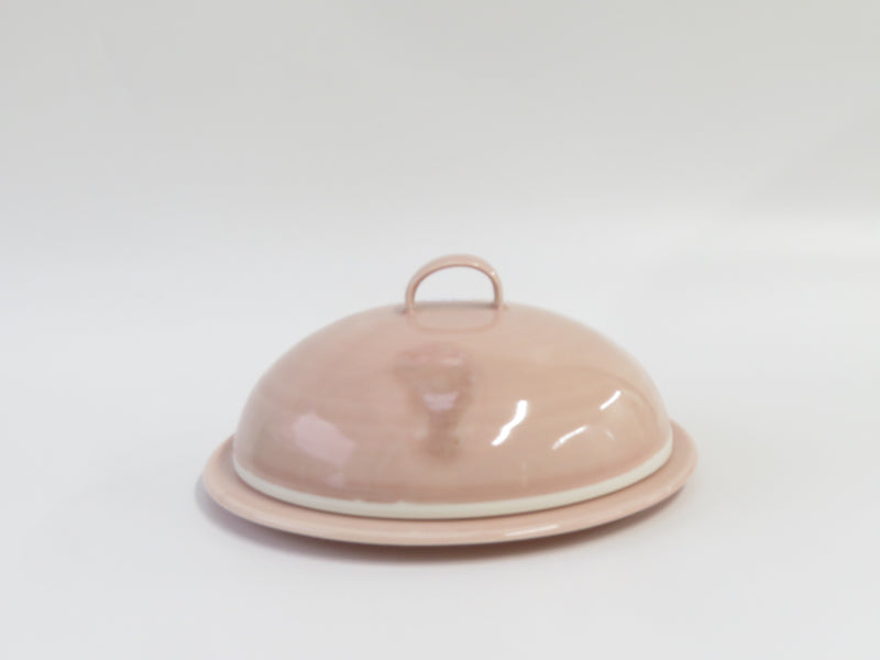 Seconds No 142 Pale Pink Butter Dish