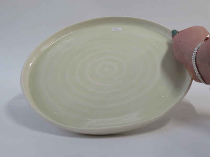 Seconds No 153 White Dinner Plate