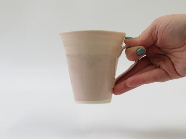 Seconds No 199 Pale Pink Flat White Cup