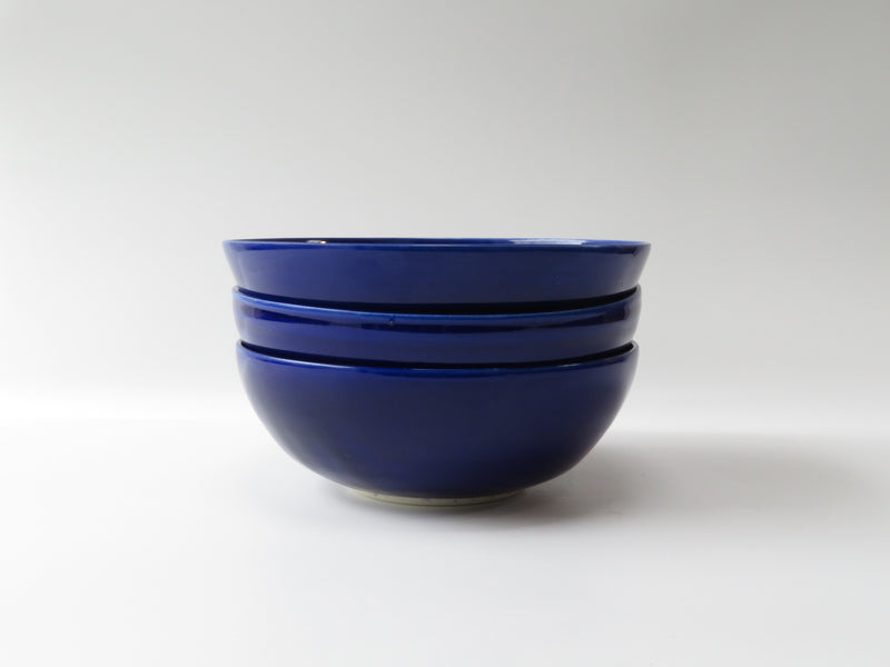 Set of 4 Cobalt Pasta Bowls (No 15)