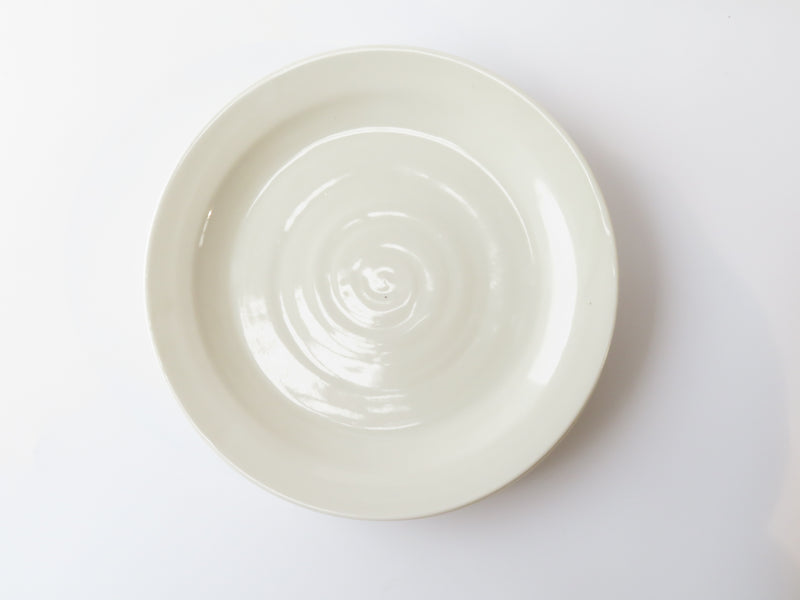 Set of 2 White Dinner Plates (No 10)