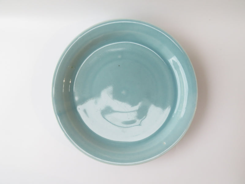 Set of 2 Celadon Dinner Plates (No 11)