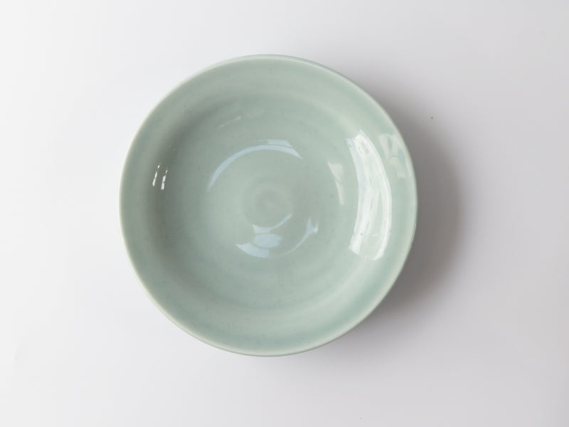 Set of 2  Celadon Breakfast Plates (No 15)