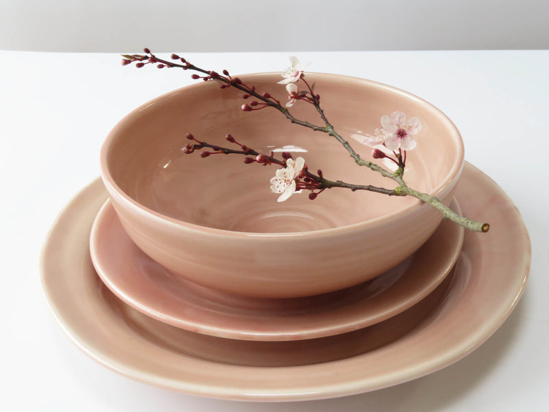 Dinner Set - 1 Dinner Plate, 1 Side Plate, 1 Pasta Bowl