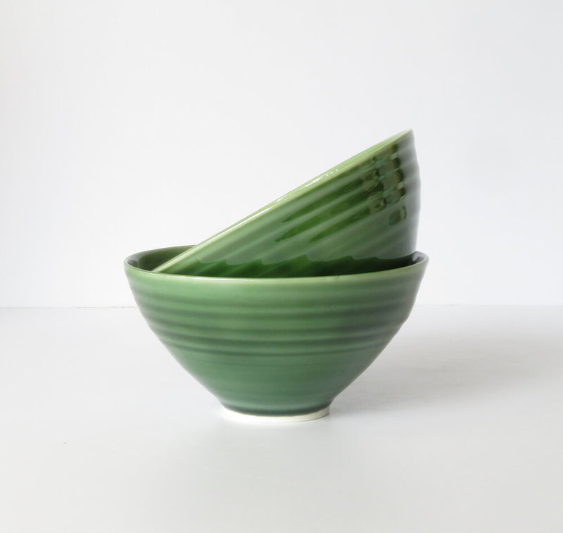 Cereal Bowl in Moss Green