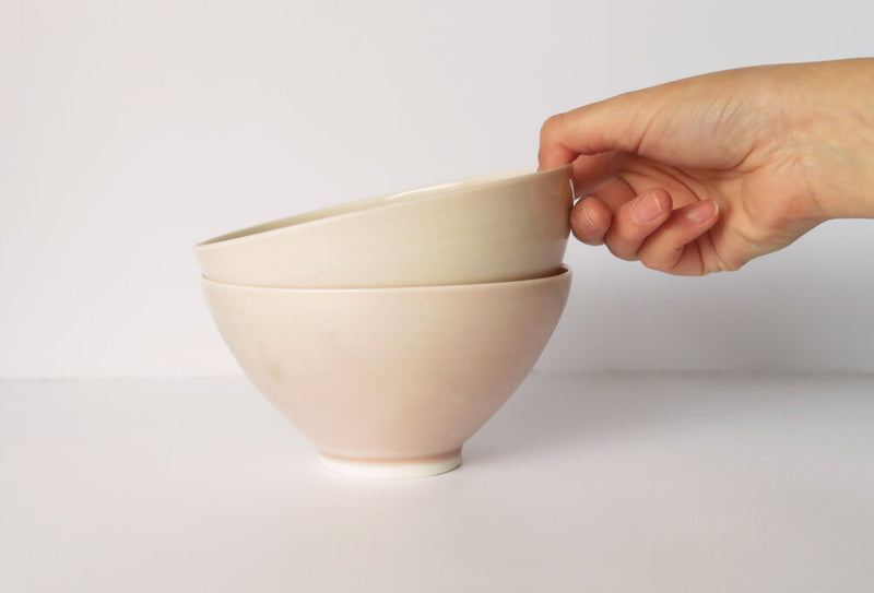 Cereal Bowl in Blush Pink